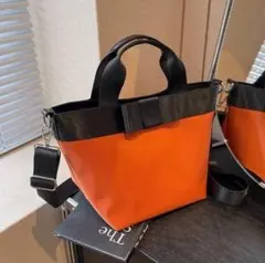 ラスト1点 トートバッグ ショルダーバッグ ハンドバッグ リボン3way 撥水