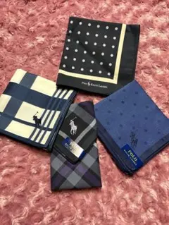 Polo Ralph Lauren ハンカチ 4枚セット