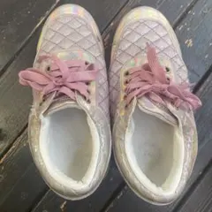 Rady レディ オーロララメスニーカー 厚底 ピンク キルティング GAL