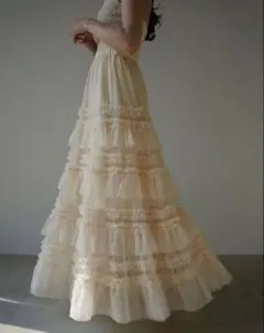 ワンピCut sew lace dress ロゼミューズアイボリー新品 - メルカリ