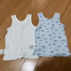 UNIQLO　メッシュタンクトップ2枚　90cm