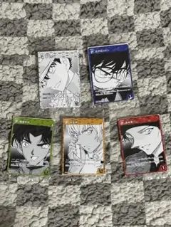 未開封　セブンイレブン 名探偵コナン カードゲーム  プロモ 5枚 コンプセット