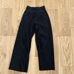 UNIQLO ウォッシャブルリブニットパンツ　XS