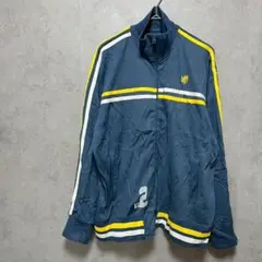 訳あり　CASTRO VINTAGE トラックジャケット　サックスブルー　XXLのサムネイル