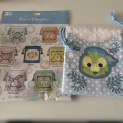 ディズニーシー ダッフィーアンドフレンズ オルメル ランダム巾着