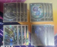 匿名配送 デュエルマスターズ 青魔導具 デッキ 3重スリーブ 余りスリーブ付
