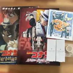 名探偵コナン 映画パンフレット　クリアファイル　香水のセット
