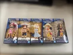 【美品・全5種コンプ】ワンピース ワーコレ 親子の血筋2