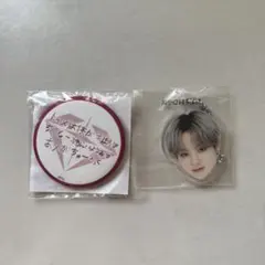 TREASURE ジフン REBOOT 顔アクキー 缶バッジ