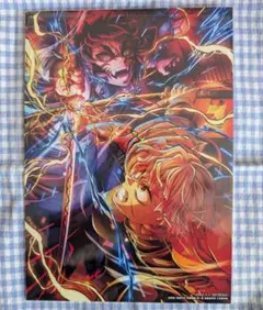 未開封✾鬼滅の刃 猗窩座再来 入場者特典 第5弾 イラストボード