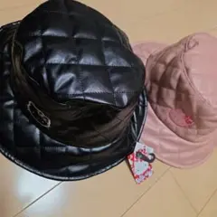 まとめ売り　 2点 ハローキティ キルティング バケットハット