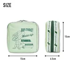 ズートピア ディズニー ニック ジュディ 化粧ポーチ 小物入れ スクエアポーチ