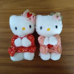 ダイワロイヤルホテルズ 限定 キティ浴衣 ぬいぐるみ 2体セット - メルカリ