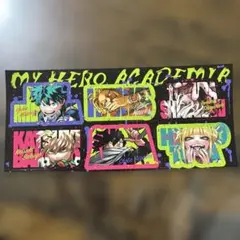 僕のヒーローアカデミア 最強ジャンプ12月号 ネームステッカー