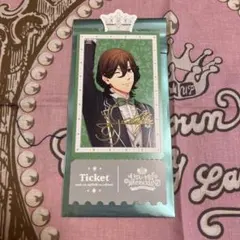 うたプリ 特典チケット風カード WONDERLAND 箔押し 寿嶺二