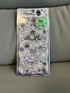 光る　ジュエル　プチドロップ しろくろドロップ