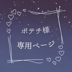 ポテチ様 専用ページ