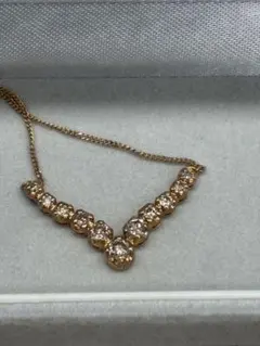 B5926 ダイヤモンド0.50ctネックレスK18