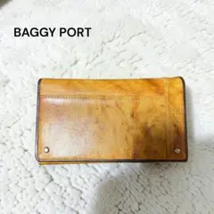 BAGGY PORT/レザー長財布 ブラウン//男性にも◎/小銭入れ付きのサムネイル