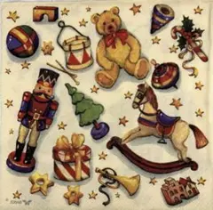 ꕤ︎︎·͜· ︎︎ Xmasその他2⑤・ 4枚セットペーパーナプキン