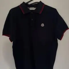 MONCLER モンクレール ネイビー ポロシャツ L