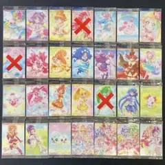 プリキュア カードウエハース 3弾 25種 セミコンプ まとめ売り