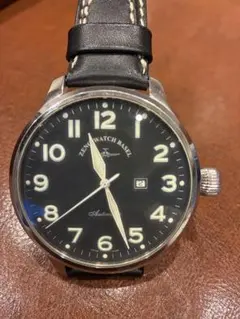 Mühle Glashütte 自動巻き時計 ネイビー マーク12 - メルカリ