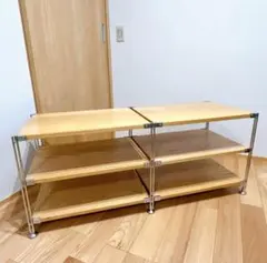 ⭐️(再出品)専用⭐️送料込み　無印良品　ステンレスユニットシェルフ　中 ⭐️(再出品)専用⭐️送料込み 無印良品 ステンレスユニットシェルフ