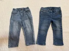 ベビーデニム2本セット