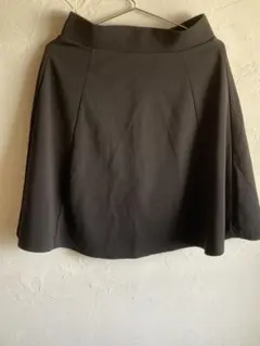 【GU】台形 膝上スカート ブラック♡M♡