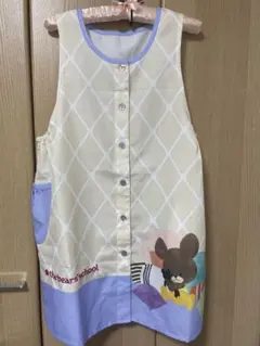 くまのがっこう　エプロン　学研