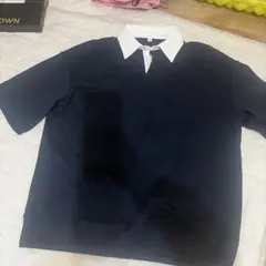 GU ネイビー ポロシャツ Lサイズ　新品未使用