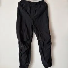 GU パラシュート ナイロンパンツ S ブラック