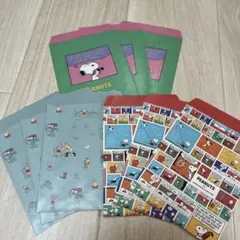 お裾分けセット　PEANUTS スヌーピー お裾分け袋　９枚