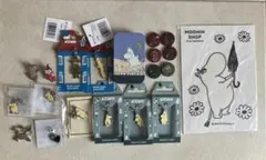 ムーミン色々 チャーム・ピンバッジ・缶・シール