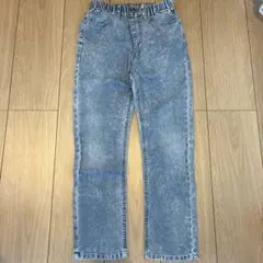 キッズ ケミカルウォッシュ デニムパンツ