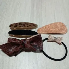ヘアアクセサリー 5点セット