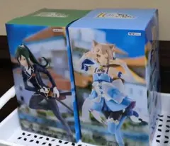 リゼロ　フィギュア　2体セット　クルシュ　フェリス　一部箱傷み