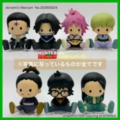 hunter×hunter ひっかけフィギュア 4点セット イルミ クロロ - メルカリ