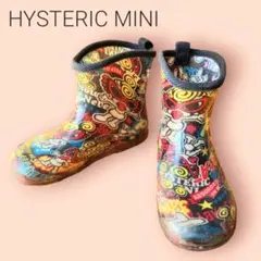 HYSTERIC MINI ヒスミニ キッズ レインブーツ 長靴 18㎝ 子供用