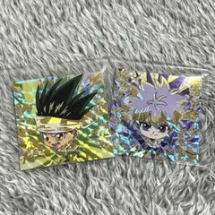 ハンターハンター　シール×ウエハースvol.3 シークレット　ゴン、キルアセット