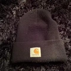1日だけ値下げ！carhartt ブラック ニット帽
