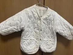 プティマイン　リバーシブル　キルティング　ファー　ダウン　アウター　80