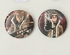 僕のヒーローアカデミア　ヒロアカ　ヒーロープラザ　ヒロプラ　缶バッジ　ホークス