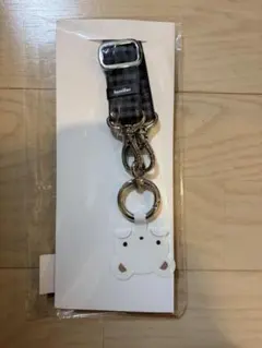 familiar チェック柄ショルダーストラップ