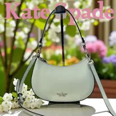 極美品 Kate Spade 2way ワンショルダーバッグ ハーフムーン 希少