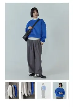 FASHIRU スウェットプルオーバーのサムネイル