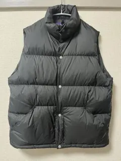 美品　ノースフェイスパープルレーベル×JS ダウンベスト