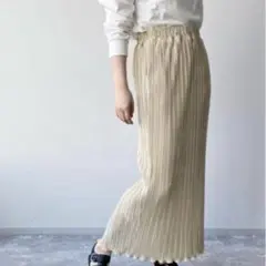 LOWRYSFARM プリーツメロータイトスカート