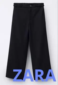 美品　ZARA ワイドレッグパンツ
